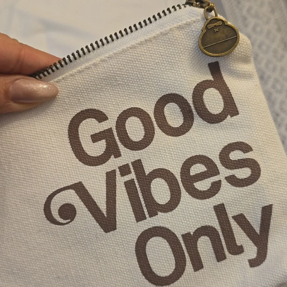 Sun Bum - Good Vibes Only Canvas Pouch